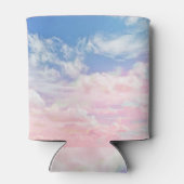 De Waterverf van Pink Clouds: Gradient Sky. Blikjeskoeler (Achterkant)