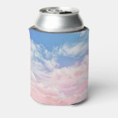 De Waterverf van Pink Clouds: Gradient Sky. Blikjeskoeler (Blikje Achterkant)