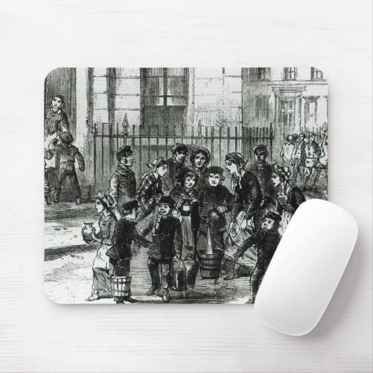 De watervoorziening muismat (Met muis)