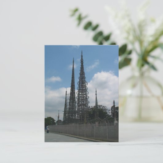 De Watts Towers Briefkaart (Staand voorkant)