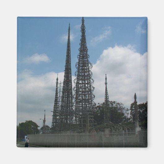 De Watts Towers Magneet (Voorkant)
