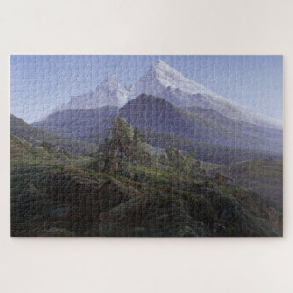 De Watzmann: een majestueus Uitzicht - Friedrich Legpuzzel