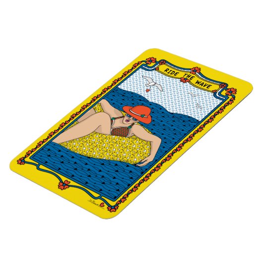 De Wave_A_Refkoelkast Magneet (Linkerzijde)