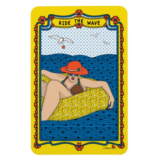 De Wave_A_Refkoelkast Magneet (Verticaal)