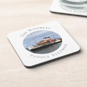 De Waverley Paddle Steamer Bier Onderzetter (Linkerzijde)