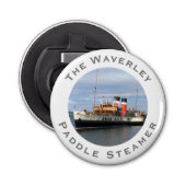 De Waverley Paddle Steamer Button Flesopener (Voorkant)