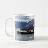 De Waverley Paddle Steamer in Schotland Koffiemok (Links)