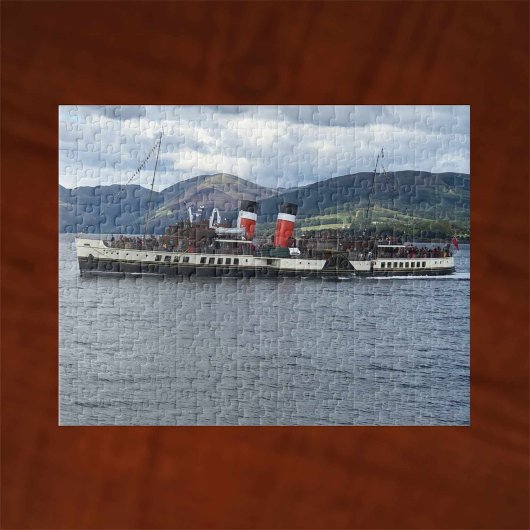 De Waverley Paddle Steamer in Schotland Legpuzzel