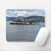 De Waverley Paddle Steamer in Schotland Muismat (Met muis)