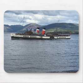 De Waverley Paddle Steamer in Schotland Muismat