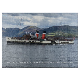 De Waverley Paddle Steamer in Schotland Snijplank