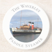 De Waverley Paddle Steamer Zandsteen Onderzetter (Voorkant)