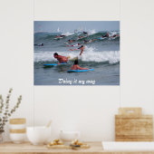 De Waves_ Poster_by Elenne Boothe Poster (Keuken)