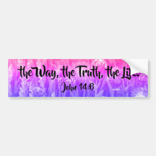 de Way, de Truth, de Life Bumpersticker