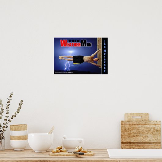 De Weatherman Poster (Keuken)