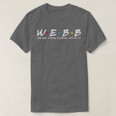 De Webb Familie Webb Achternaam Webb Achternaam T-shirt (Design voorkant)