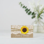 De website van Kraft, Lace & Sunflower Collectie Informatiekaartje (Staand voorkant)