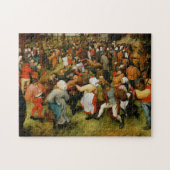De weddenschap door Bruegel de Ouder Legpuzzel (Horizontaal)