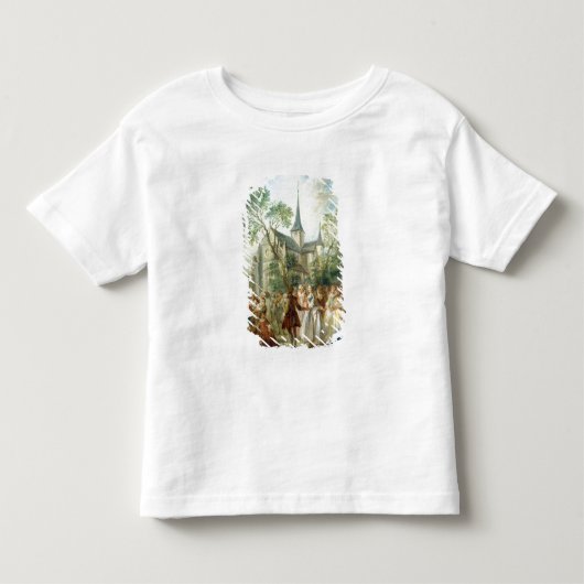 De weddenschap kinder shirts (Voorkant)
