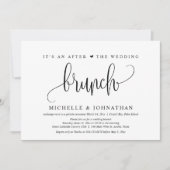 De weddenschap lokt uit na de bruiloft. kaart (Voorkant)