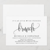 De weddenschap lokt uit na de bruiloft. kaart (Voorkant / Achterkant)