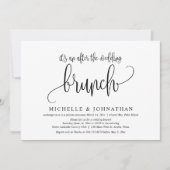 De weddenschap lokt uit na de bruiloft. kaart (Voorkant)