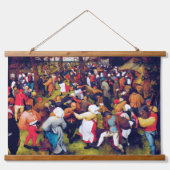 De weddenschap, Pieter Bruegel Hangend Wandkleed (Voorkant)