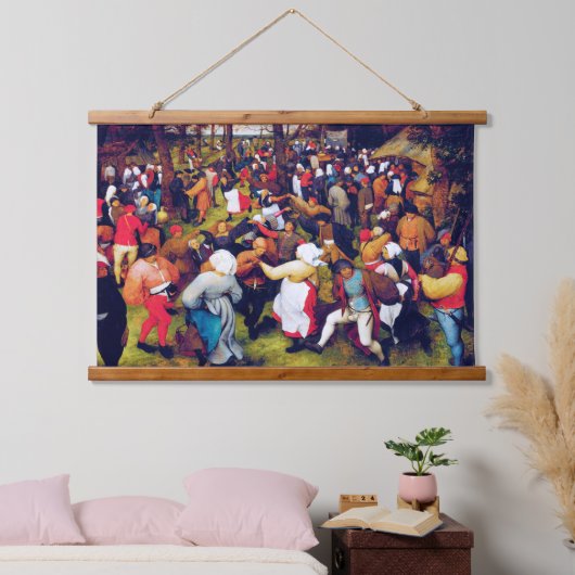 De weddenschap, Pieter Bruegel Hangend Wandkleed (Slaapkamer)