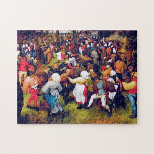 De weddenschap, Pieter Bruegel Legpuzzel (Horizontaal)