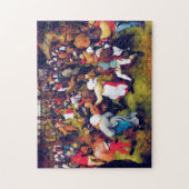 De weddenschap, Pieter Bruegel Legpuzzel (Verticaal)