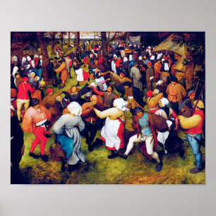 De weddenschap, Pieter Bruegel Poster