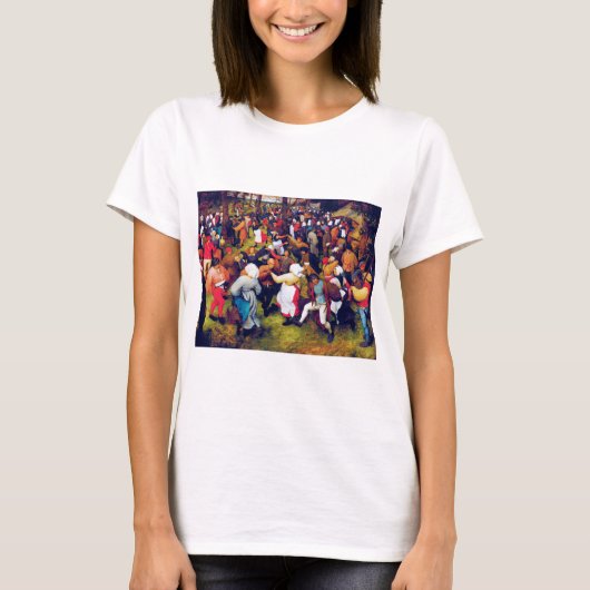 De weddenschap, Pieter Bruegel T-shirt (Voorkant)
