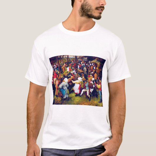 De weddenschap, Pieter Bruegel T-shirt (Voorkant)