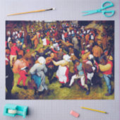 De weddenschap, Pieter Bruegel Tissuepapier (Craft)