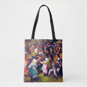 De weddenschap, Pieter Bruegel Tote Bag (Voorkant)
