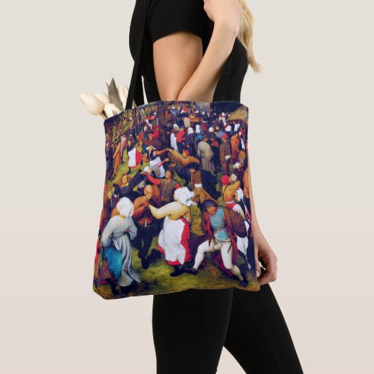 De weddenschap, Pieter Bruegel Tote Bag (Dichtbij)