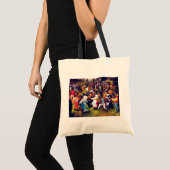 De weddenschap, Pieter Bruegel Tote Bag (Voorkant (product))