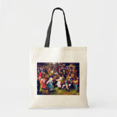 De weddenschap, Pieter Bruegel Tote Bag (Voorkant)