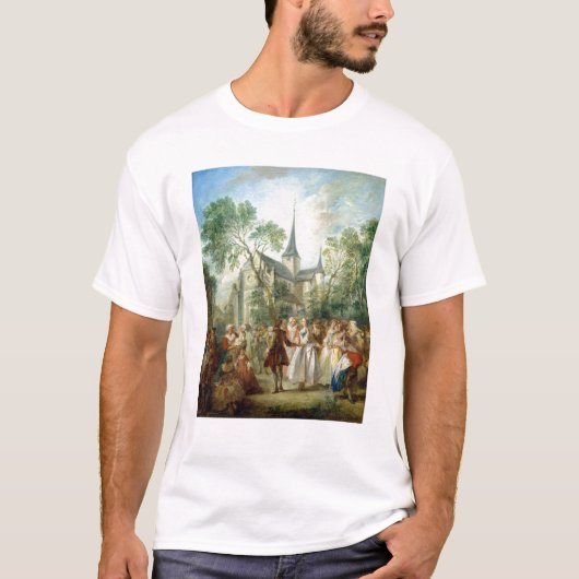 De weddenschap t-shirt (Voorkant)