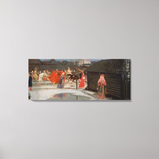 De weddenschappen canvas afdruk (Voorkant)