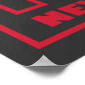 DE WEDGE NEWPORT BEACH CALIFORNIA SURFING POSTER (Hoek)