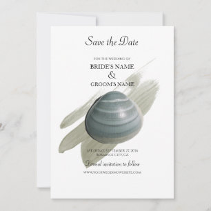De wedloop van de Slag van de Waterverf van de cla Save The Date