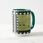 de wedstrijd Bowls met Bowls Edging; Mok (Voorkant rechts)