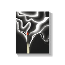 De wedstrijd | Hedendaagse rook moderne schilderku