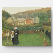 De weduwe, 1895 (olie op canvas) fotoplaat (Voorkant)