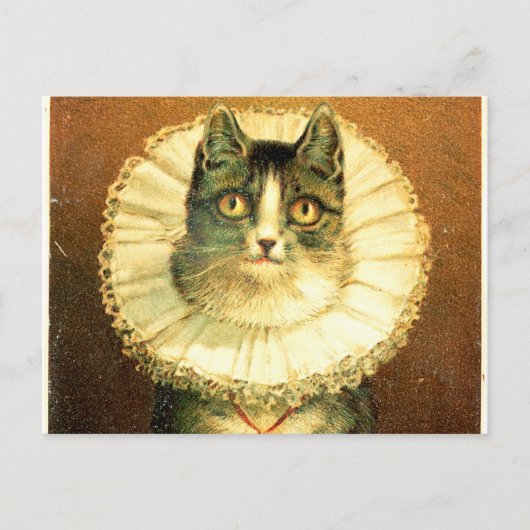 De weduwe door Frederick Dielman, typische Kitch-k Briefkaart (Voorkant)