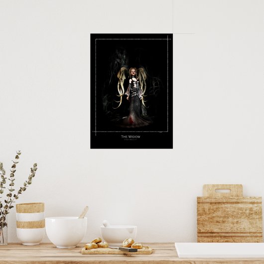 De weduwe poster (Keuken)