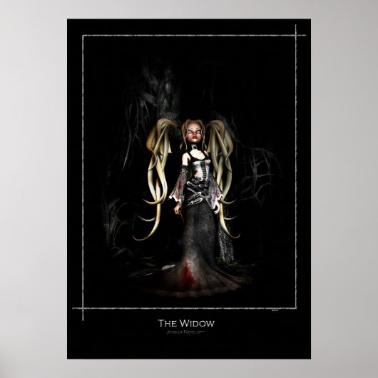 De weduwe poster (Voorkant)