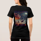 De weeïge zoete geur van angst Tri-Blend shirt (Achterkant)