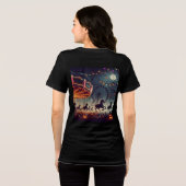 De weeïge zoete geur van angst Tri-Blend shirt (Achterkant volledig)